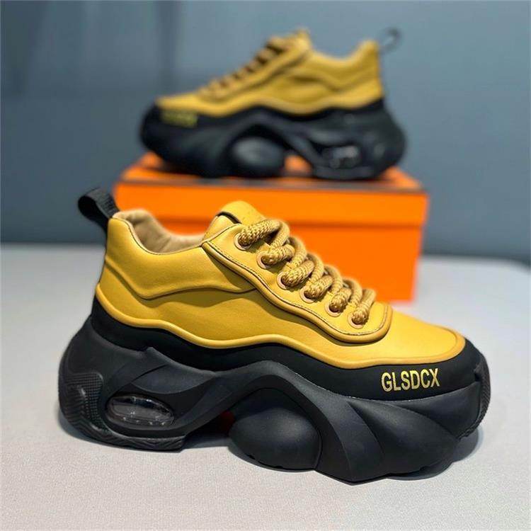 Leather Surface Trend Sports Leisure Platform Men's Shoes - Tredona LLC