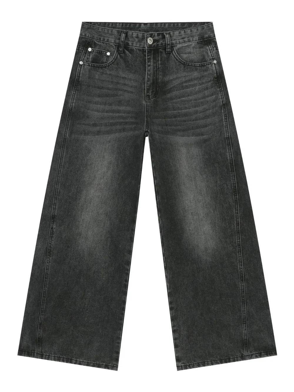 Men's Wide Leg Jeans - Tredona LLC