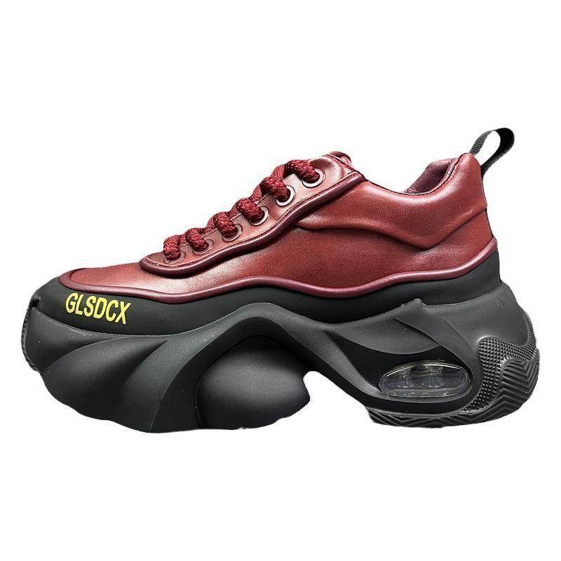 Leather Surface Trend Sports Leisure Platform Men's Shoes - Tredona LLC