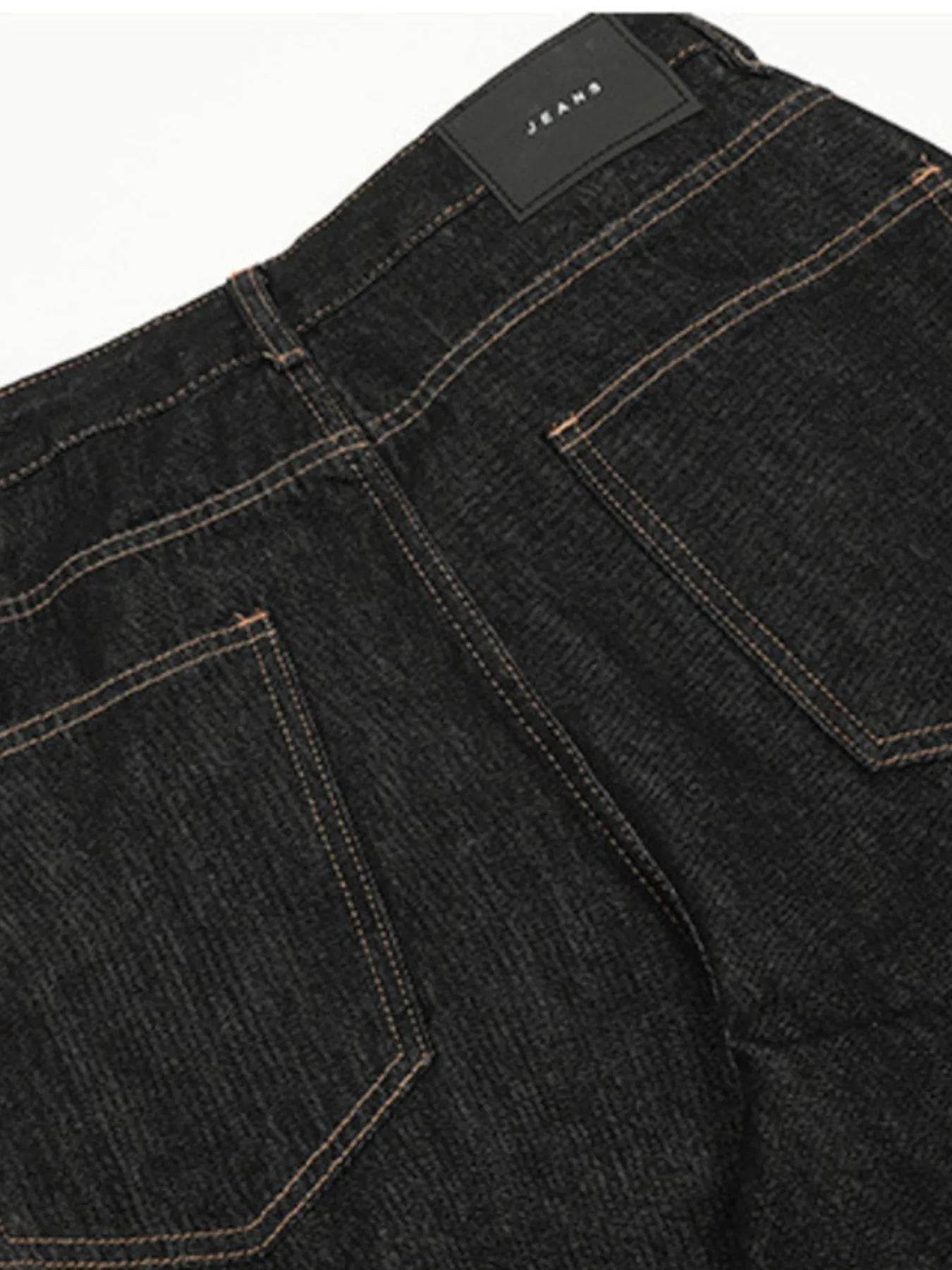 Men's Wide Leg Jeans - Tredona LLC