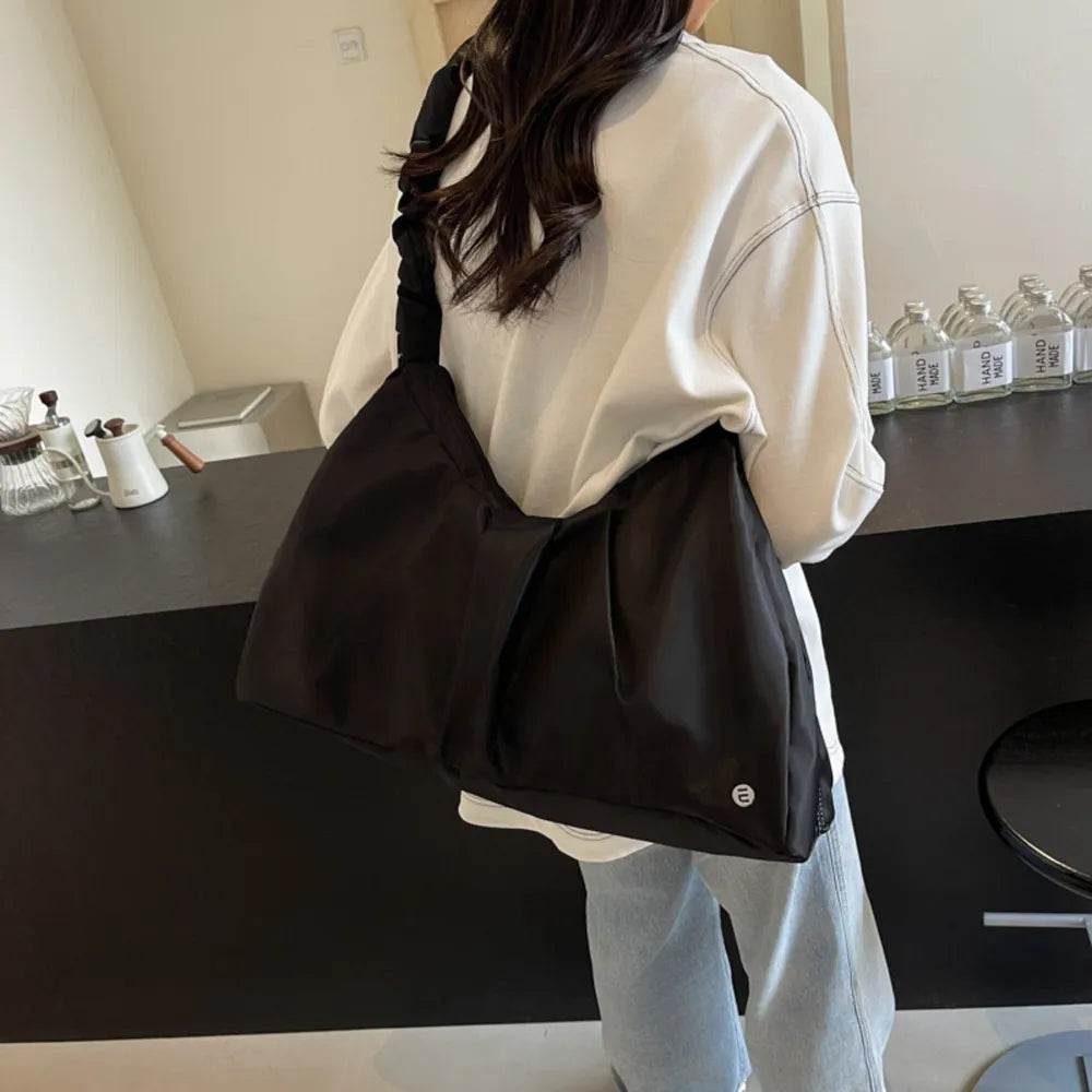 Ruched Large Tote Bag - Tredona LLC