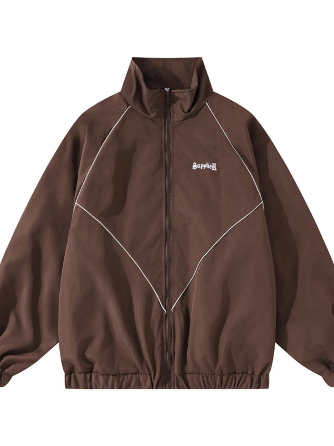 Men's Zip Up Long Sleeve Jacket - Tredona LLC