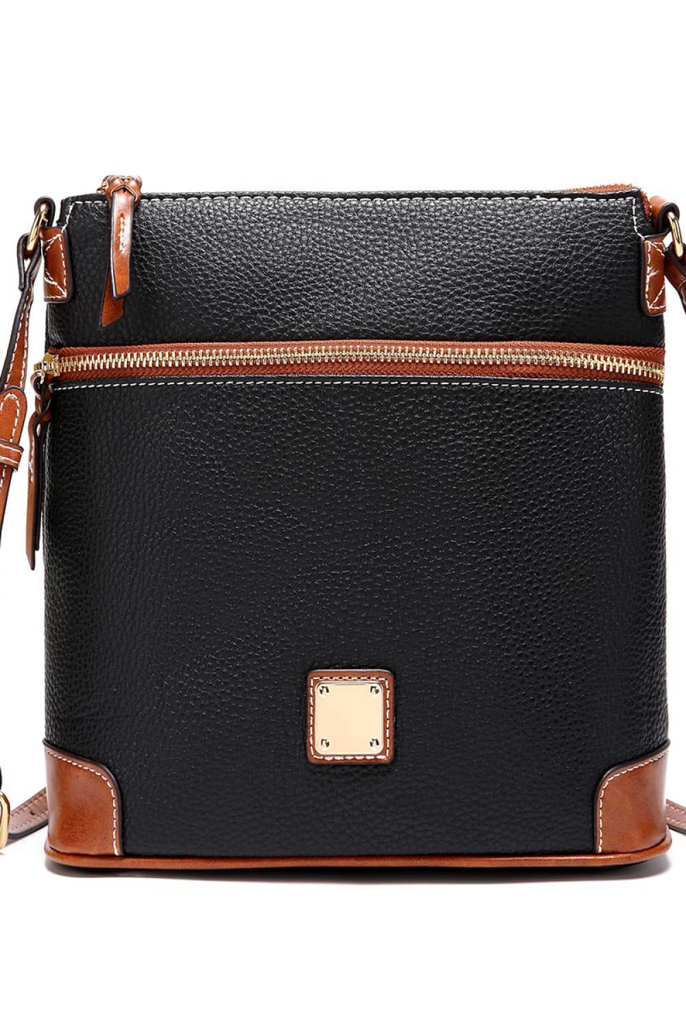 PU Leather Crossbody Bag - Tredona LLC