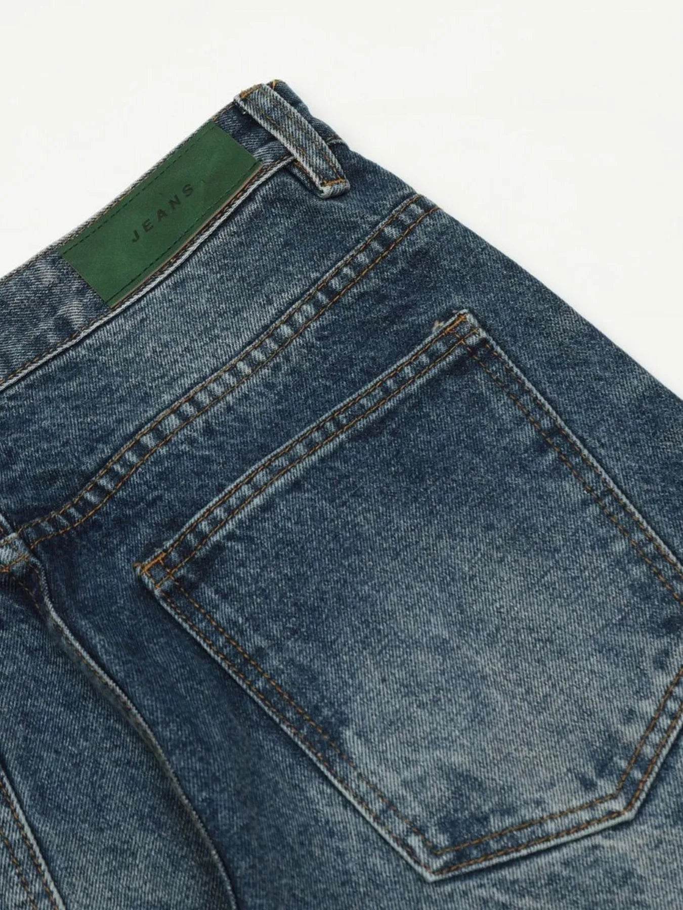 Men's Wide Leg Jeans - Tredona LLC
