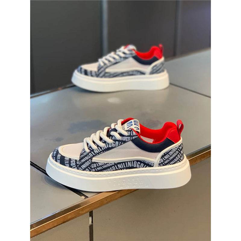 Thick Bottom Wear-resistant Board Shoes Breathable Fashion Casual Sneaker - Tredona LLC