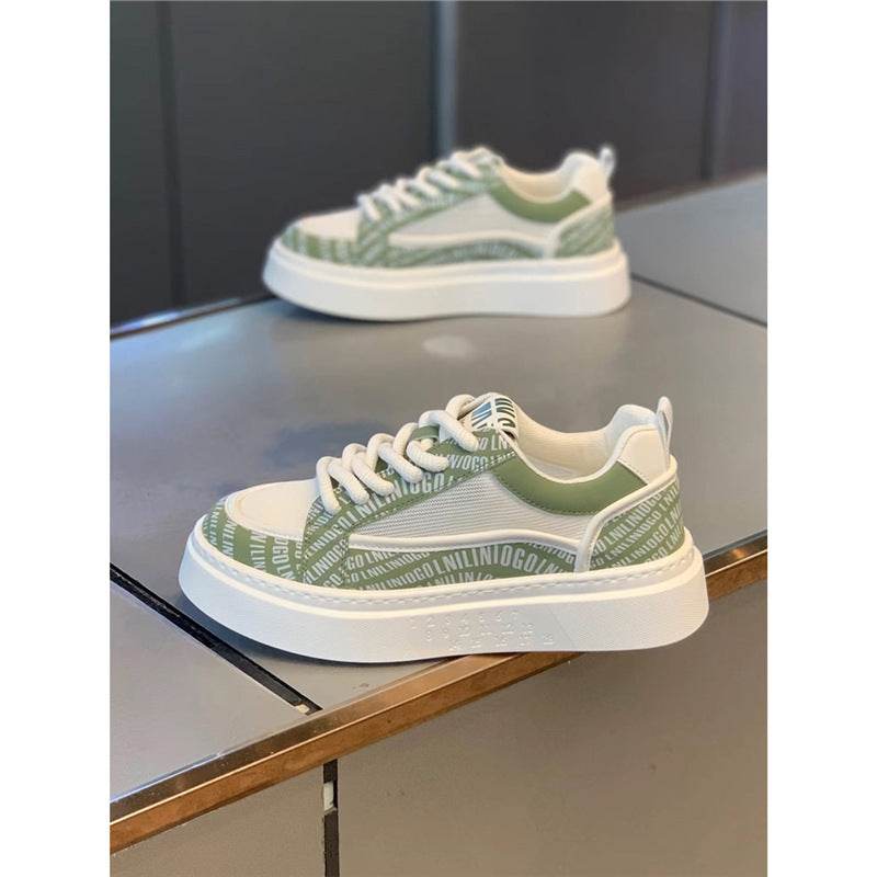 Thick Bottom Wear-resistant Board Shoes Breathable Fashion Casual Sneaker - Tredona LLC