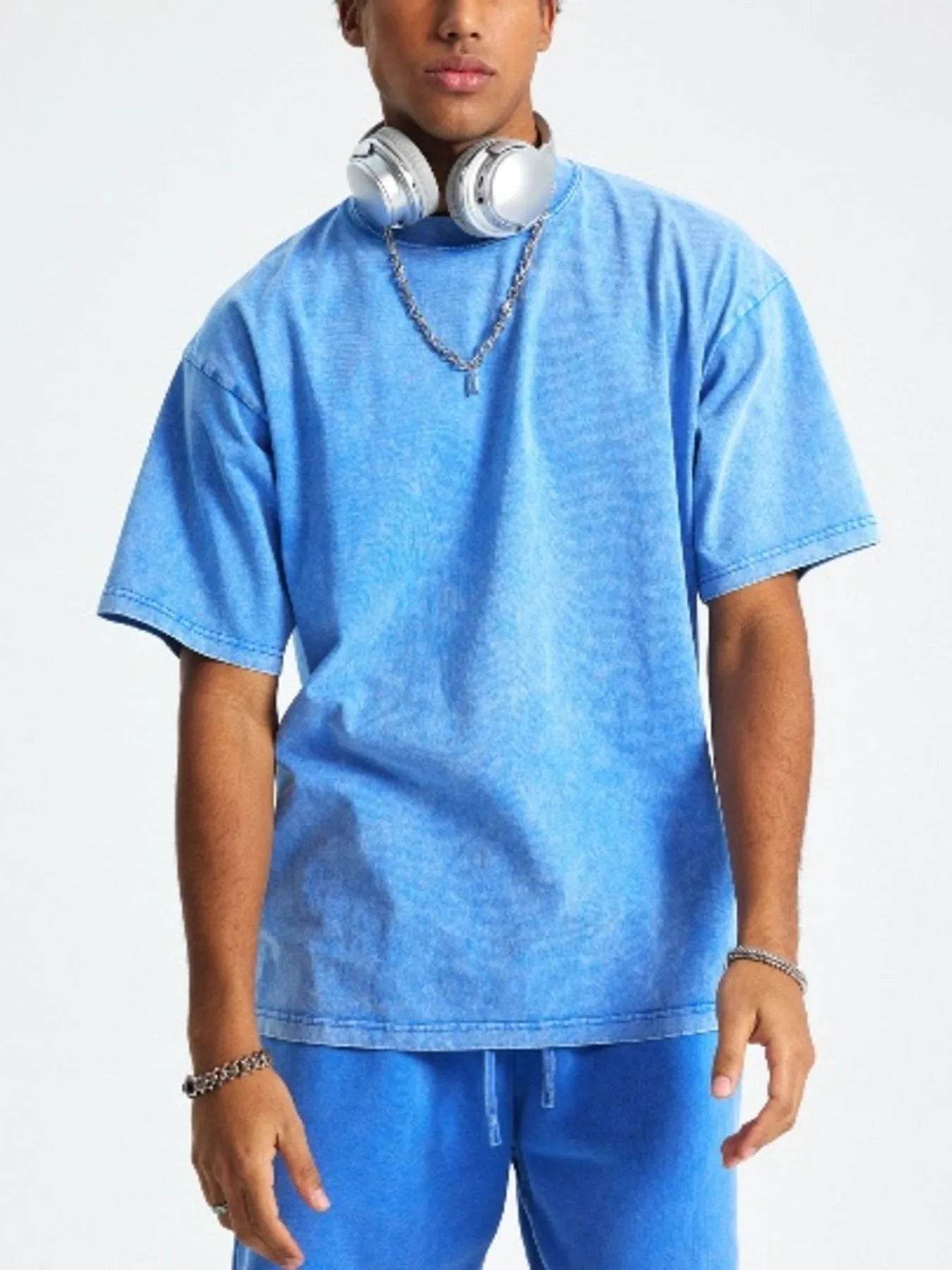 Men's Round Neck Half Sleeve T-Shirt - Tredona LLC