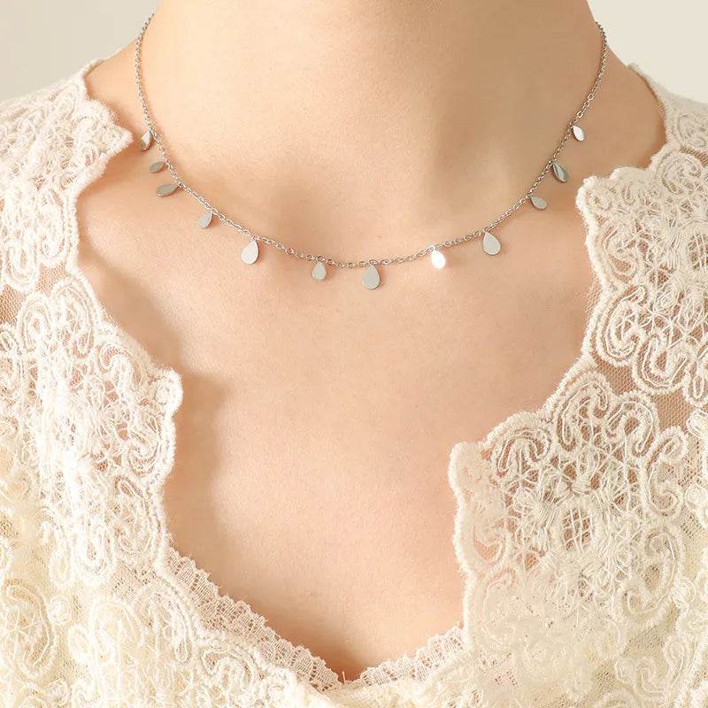 Titanium Steel Charm Necklace - Tredona LLC