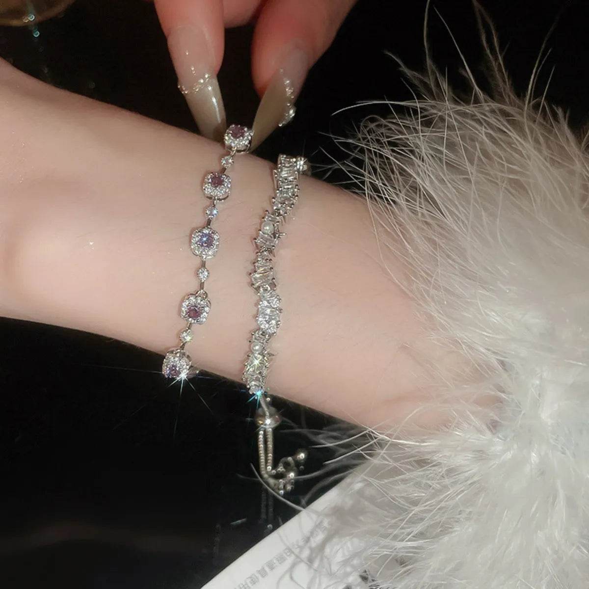 Copper Zircon Bracelet - Tredona LLC