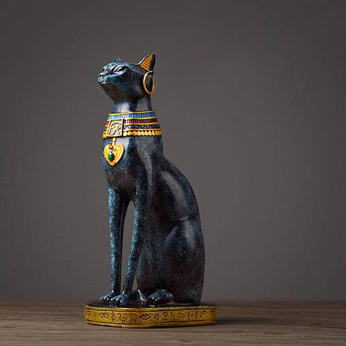 European-style Egyptian Cat Creative Small Decoration Home Decoration Living Room - Tredona LLC