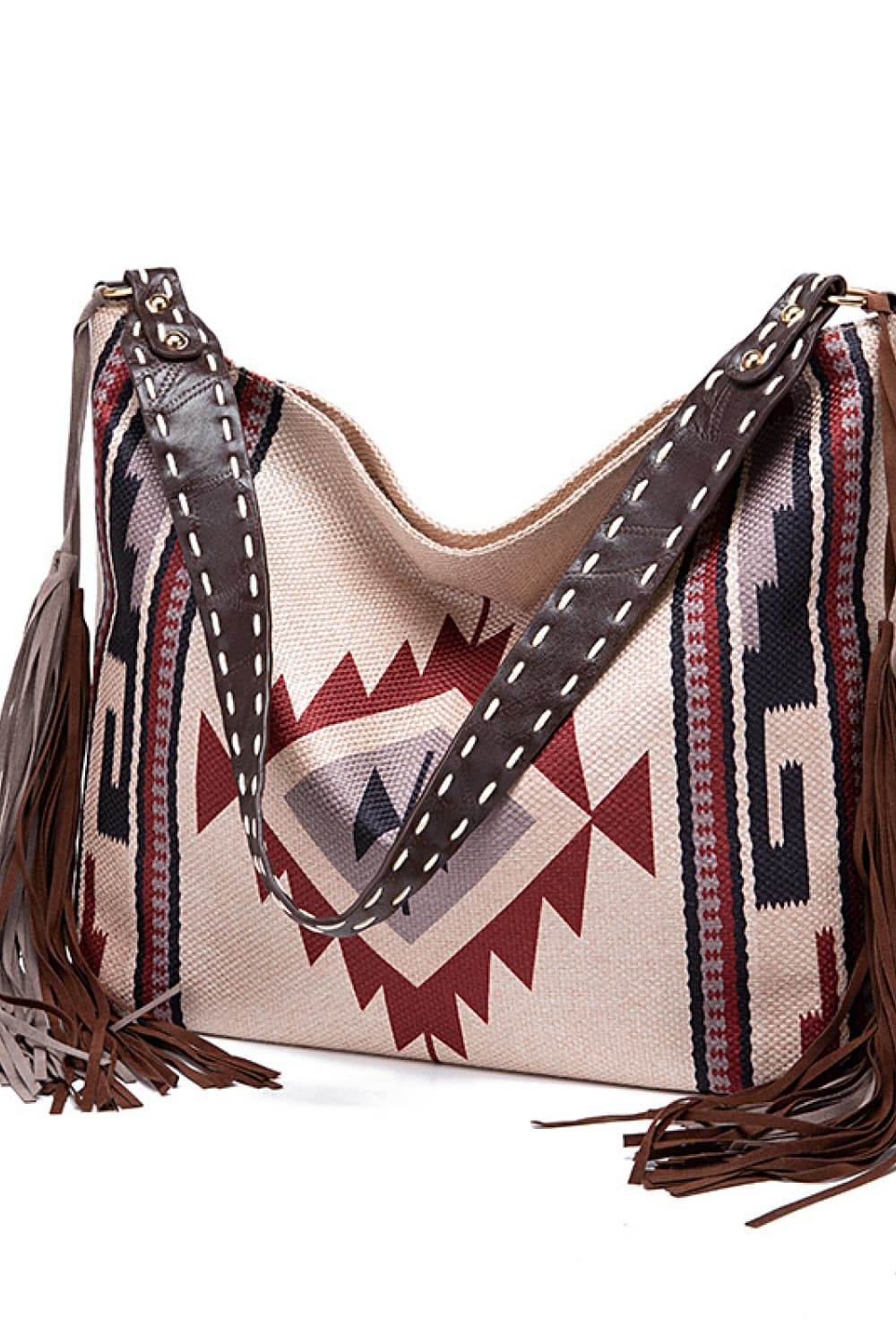 Geometric Canvas Tote Bag - Tredona LLC