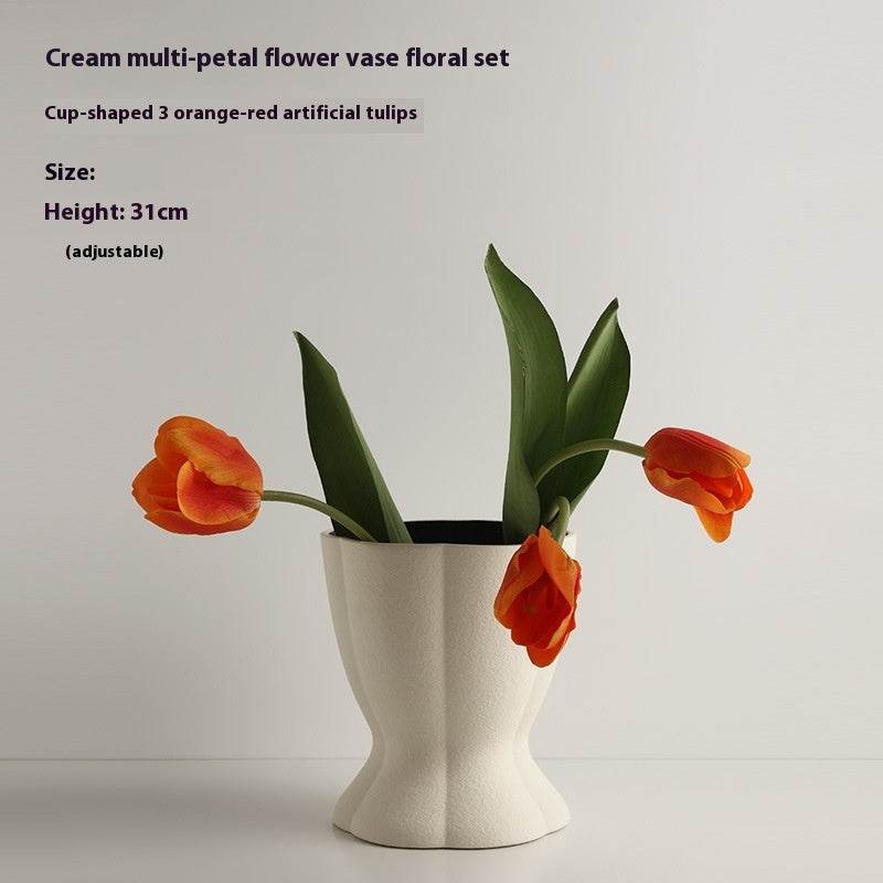 Vase Decoration Living Room Flower Arrangement Home Decoration - Tredona LLC