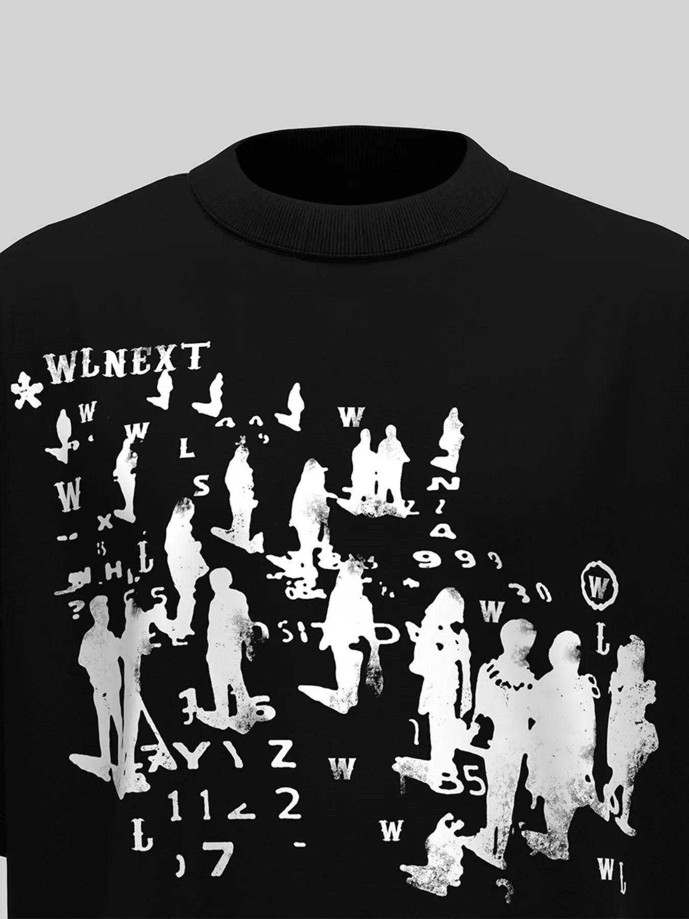 Men's Graphic Round Neck Short Sleeve T-Shirt - Tredona LLC