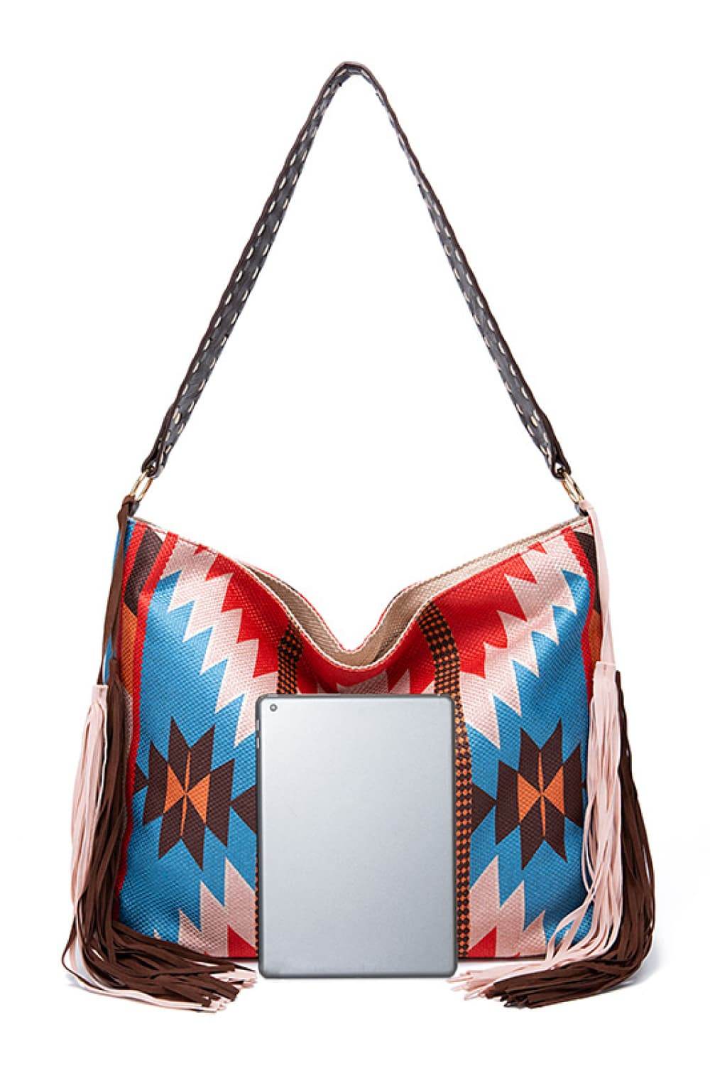 Geometric Canvas Tote Bag - Tredona LLC