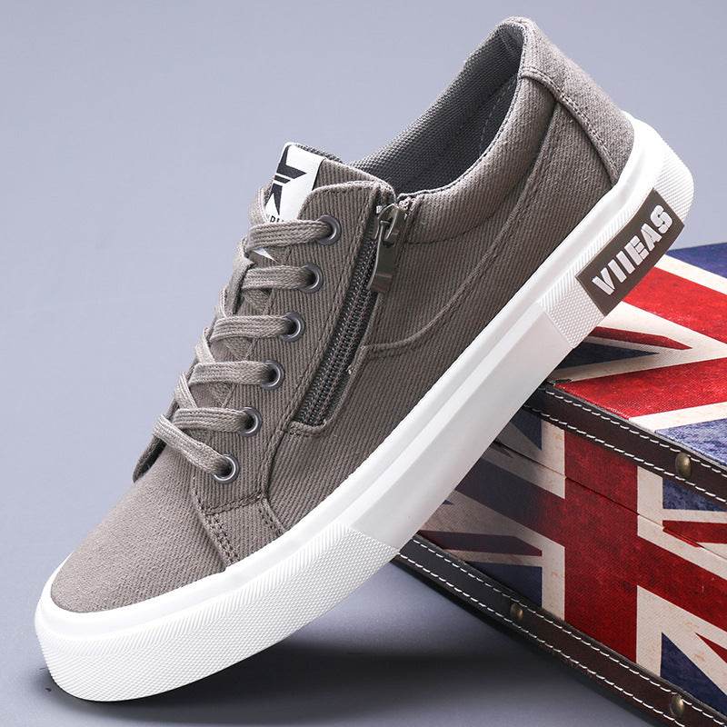 Men's Shoes Sports Casual Borad Shoes Breathable All-match Canvas Shoes - Tredona LLC