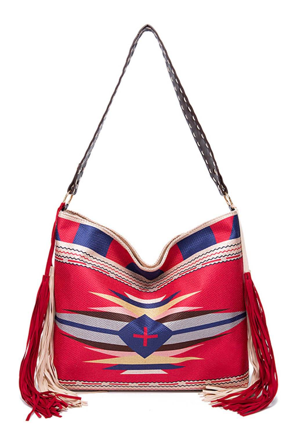 Geometric Canvas Tote Bag - Tredona LLC