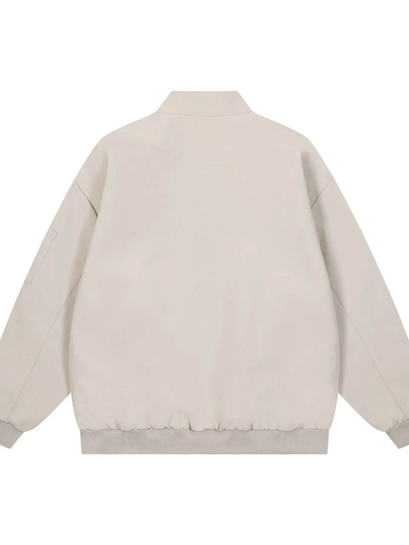Men's Zip Up Long Sleeve Jacket - Tredona LLC