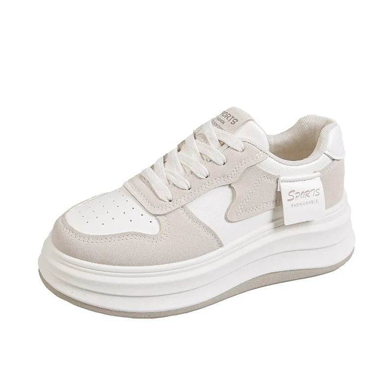 Contrast Platform Sneakers - Tredona LLC