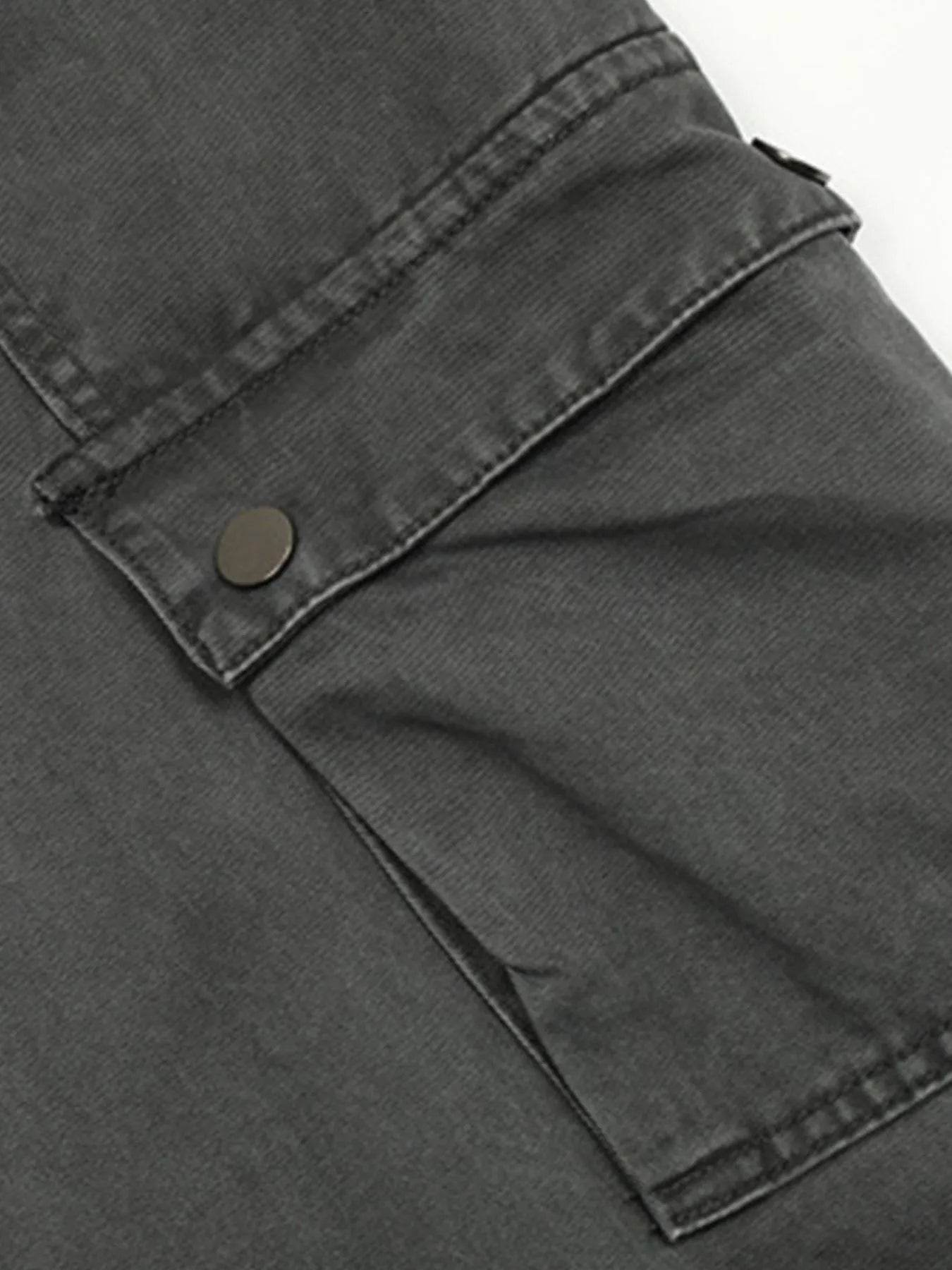 Men's Cargo Wide-Leg Jeans - Tredona LLC