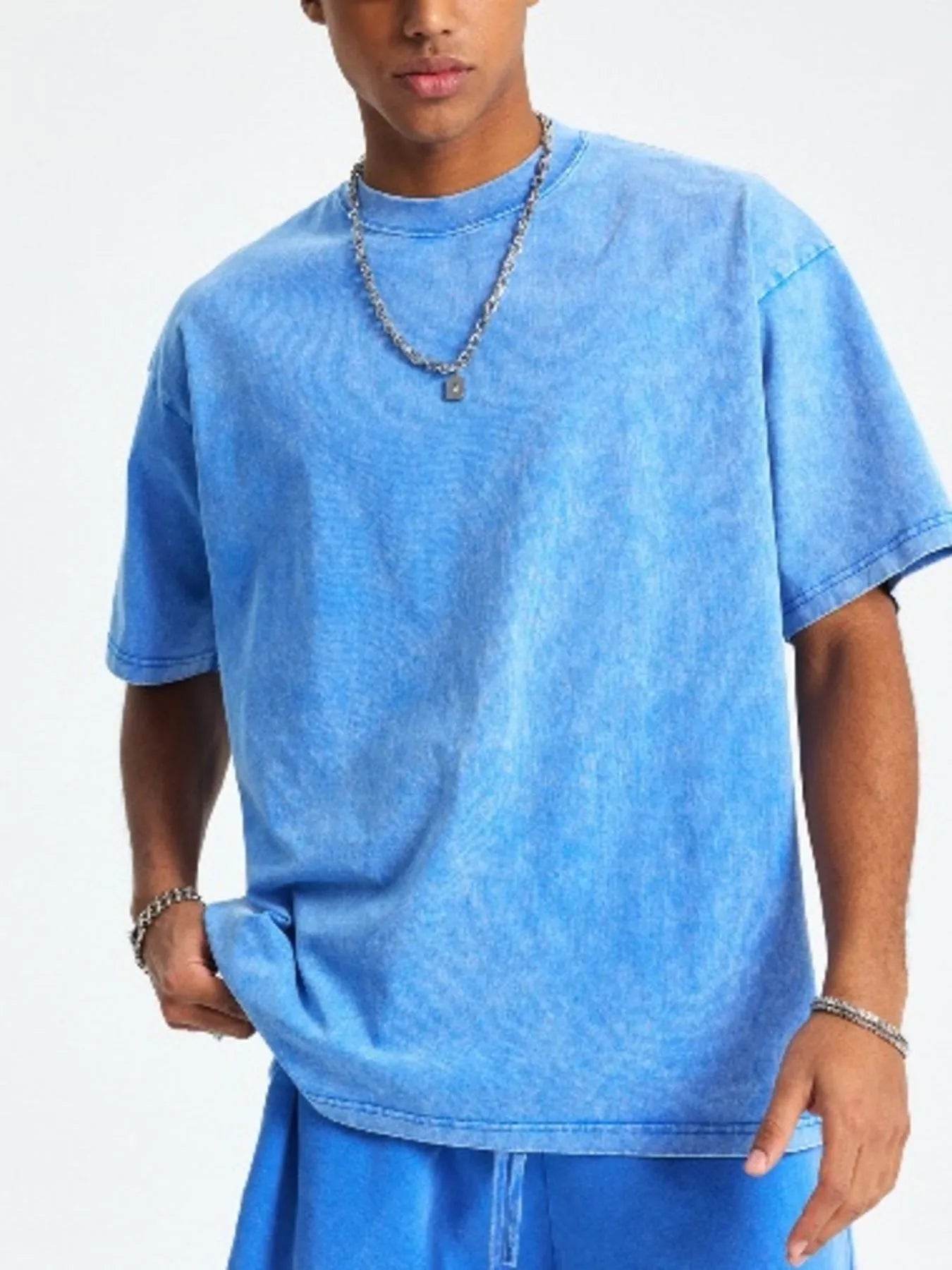 Men's Round Neck Half Sleeve T-Shirt - Tredona LLC
