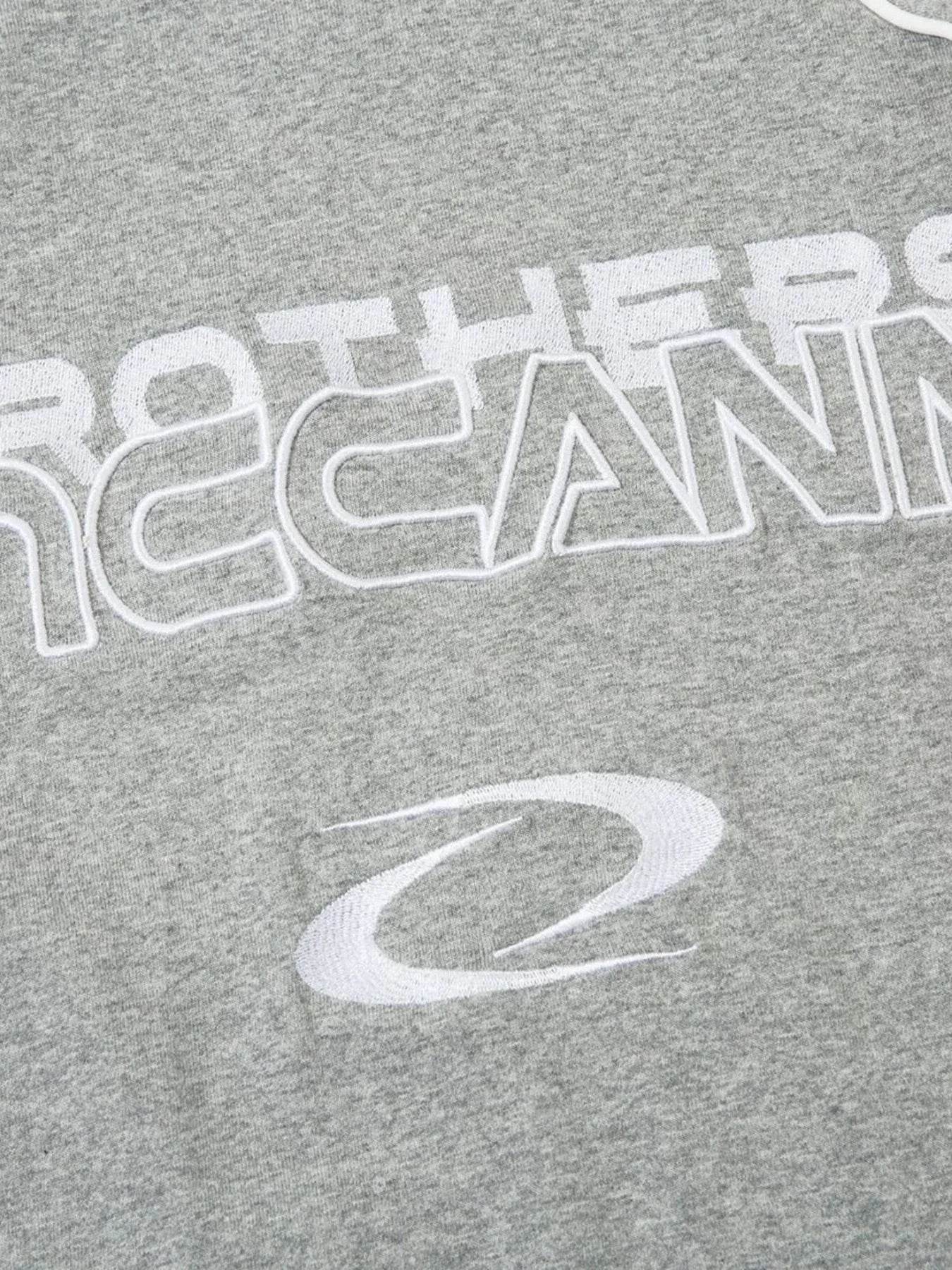 Men's Letter Graphic Long Sleeve T-Shirt - Tredona LLC