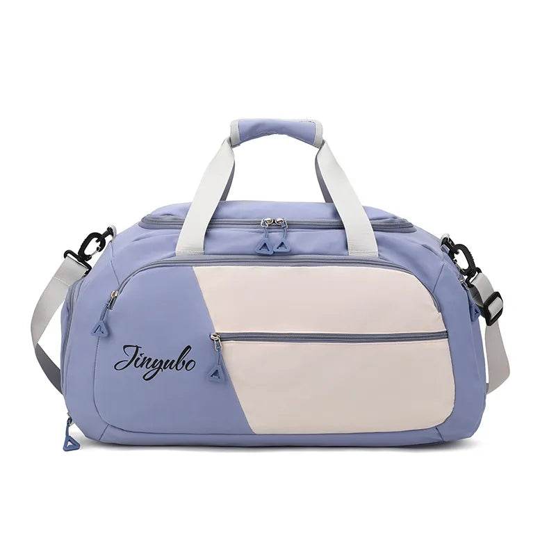 Contrast Nylon Travel Bag - Tredona LLC