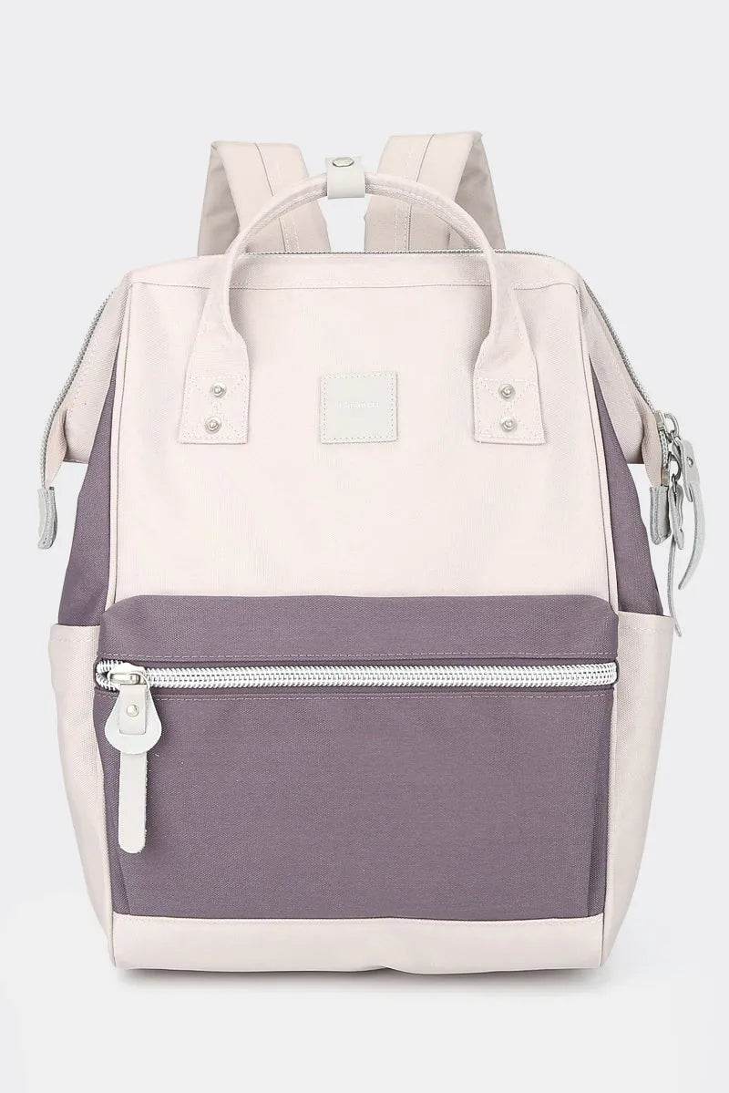Himawari Water Resistant Canvas Backpack Bag with Side Pockets - Tredona LLC