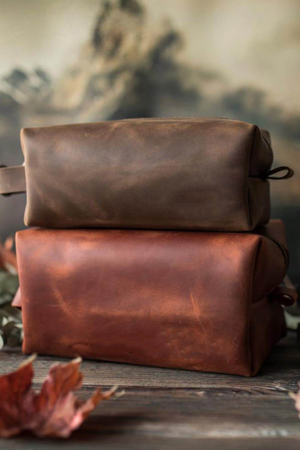 PU Leather Makeup Bag - Tredona LLC