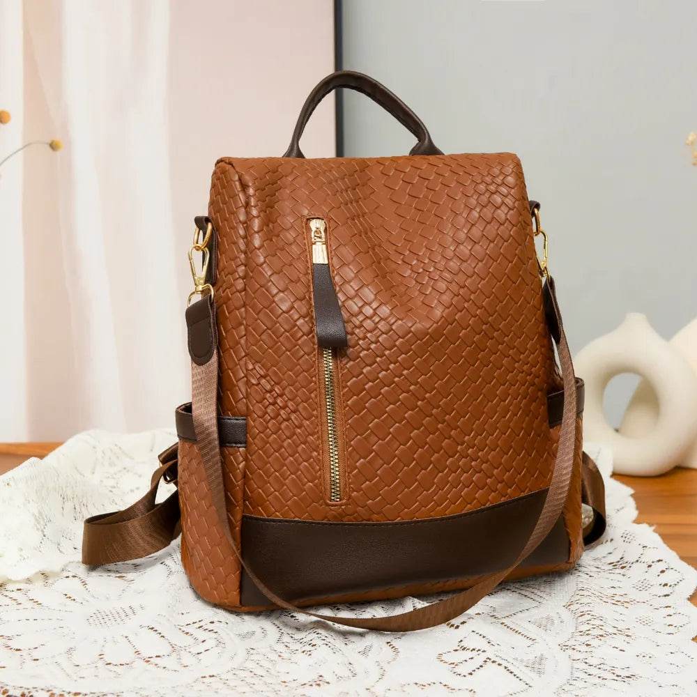 PU Leather Backpack Bag - Tredona LLC