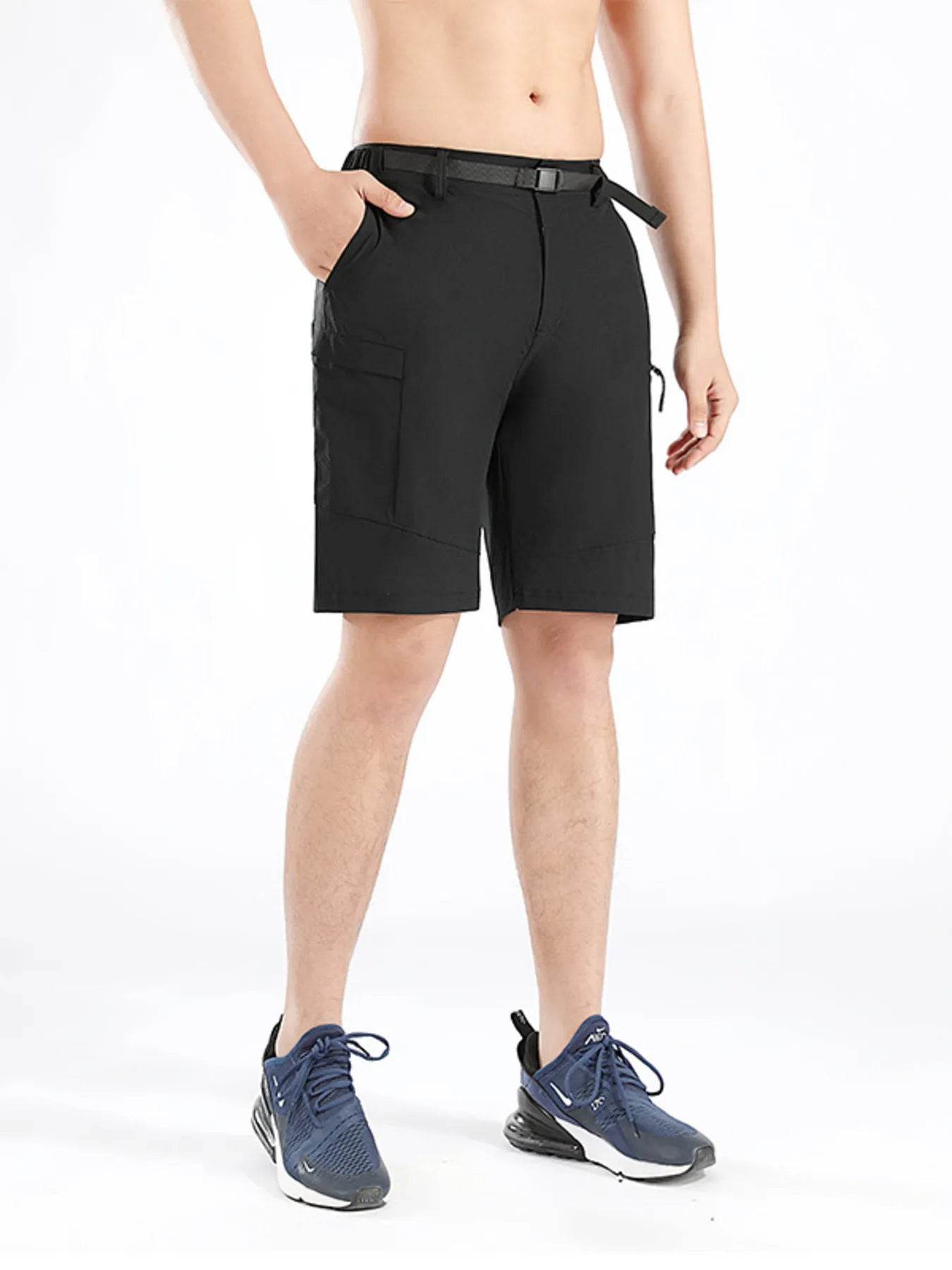 Men's Pocketed Active Shorts - Tredona LLC
