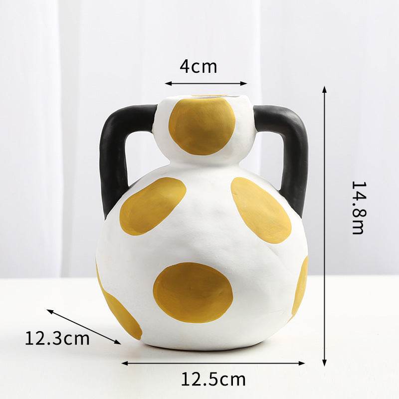 Ceramic Vase Decoration Living Room Home Decoration - Tredona LLC