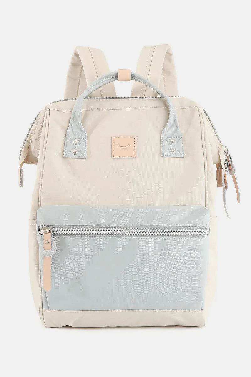 Himawari Water Resistant Canvas Backpack Bag with Side Pockets - Tredona LLC