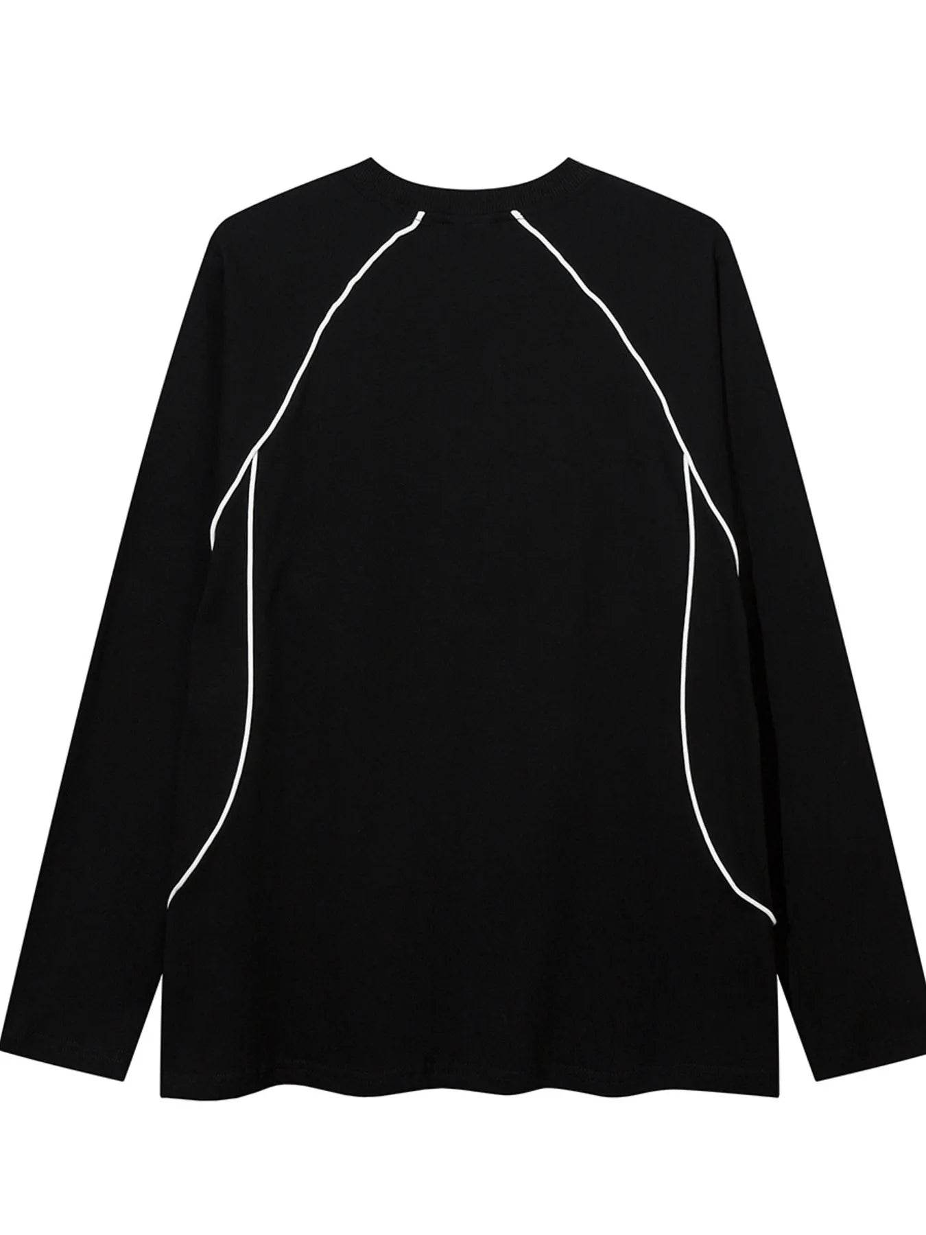 Men's Letter Graphic Long Sleeve T-Shirt - Tredona LLC