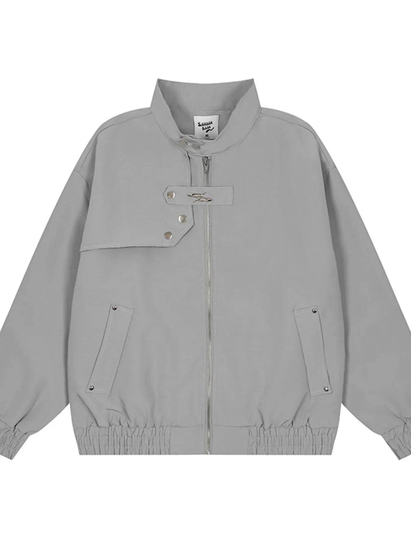 Men's Zip Up Long Sleeve Jacket - Tredona LLC