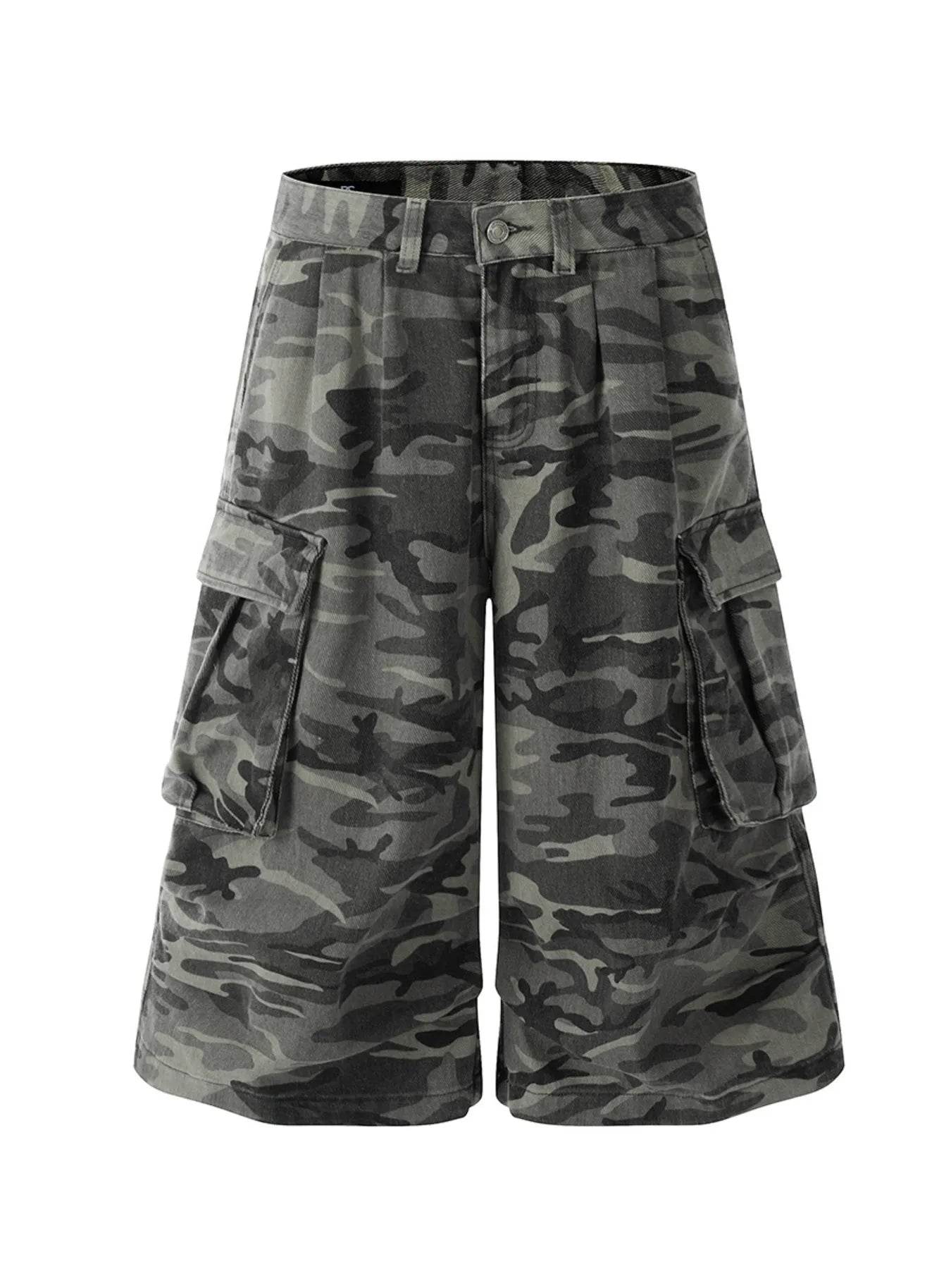 Men's Camouflage Cargo Shorts - Tredona LLC