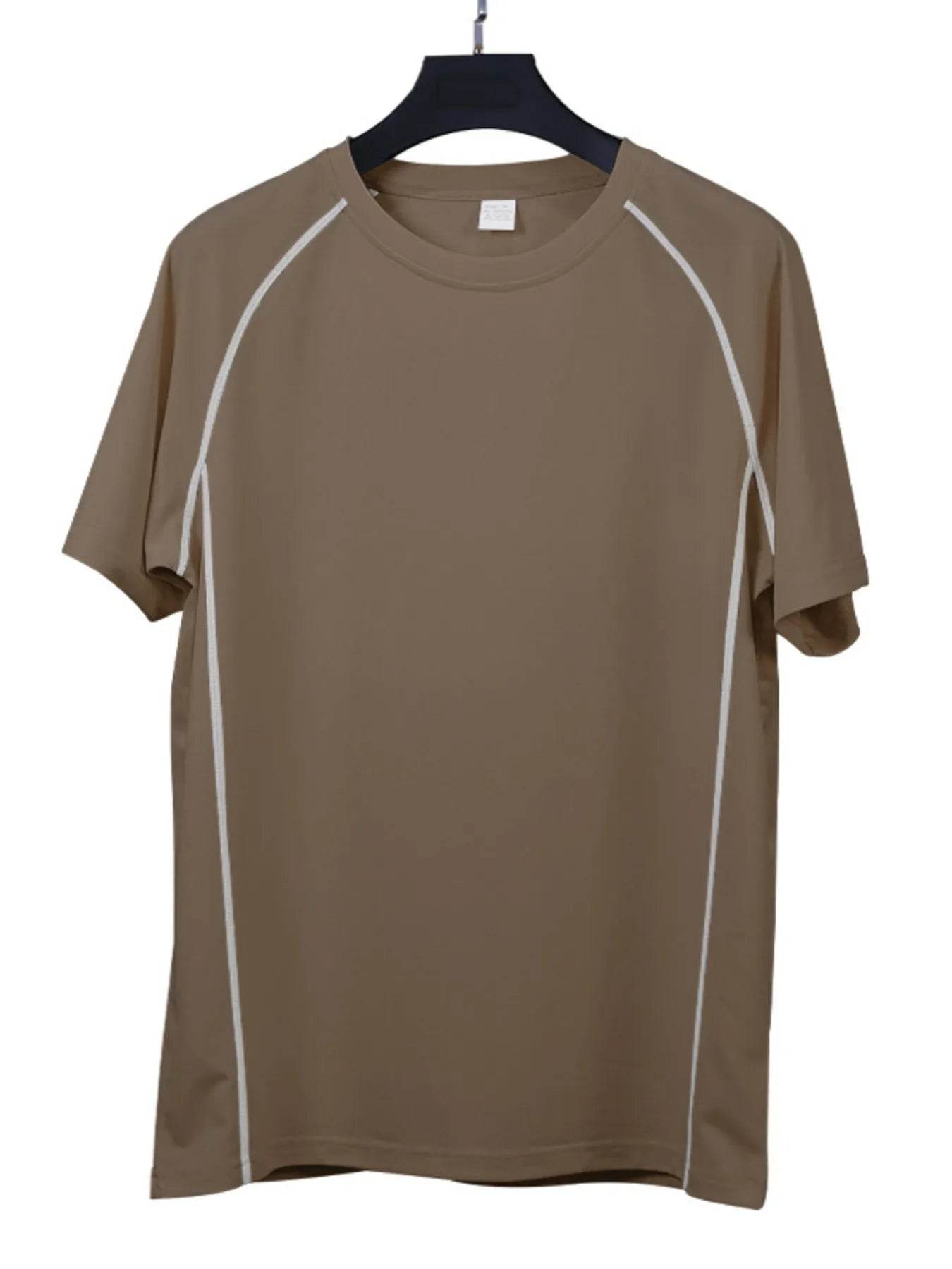 Men's Full Size Round Neck Short Sleeve T-Shirt and Shorts Set Plus Size - Tredona LLC