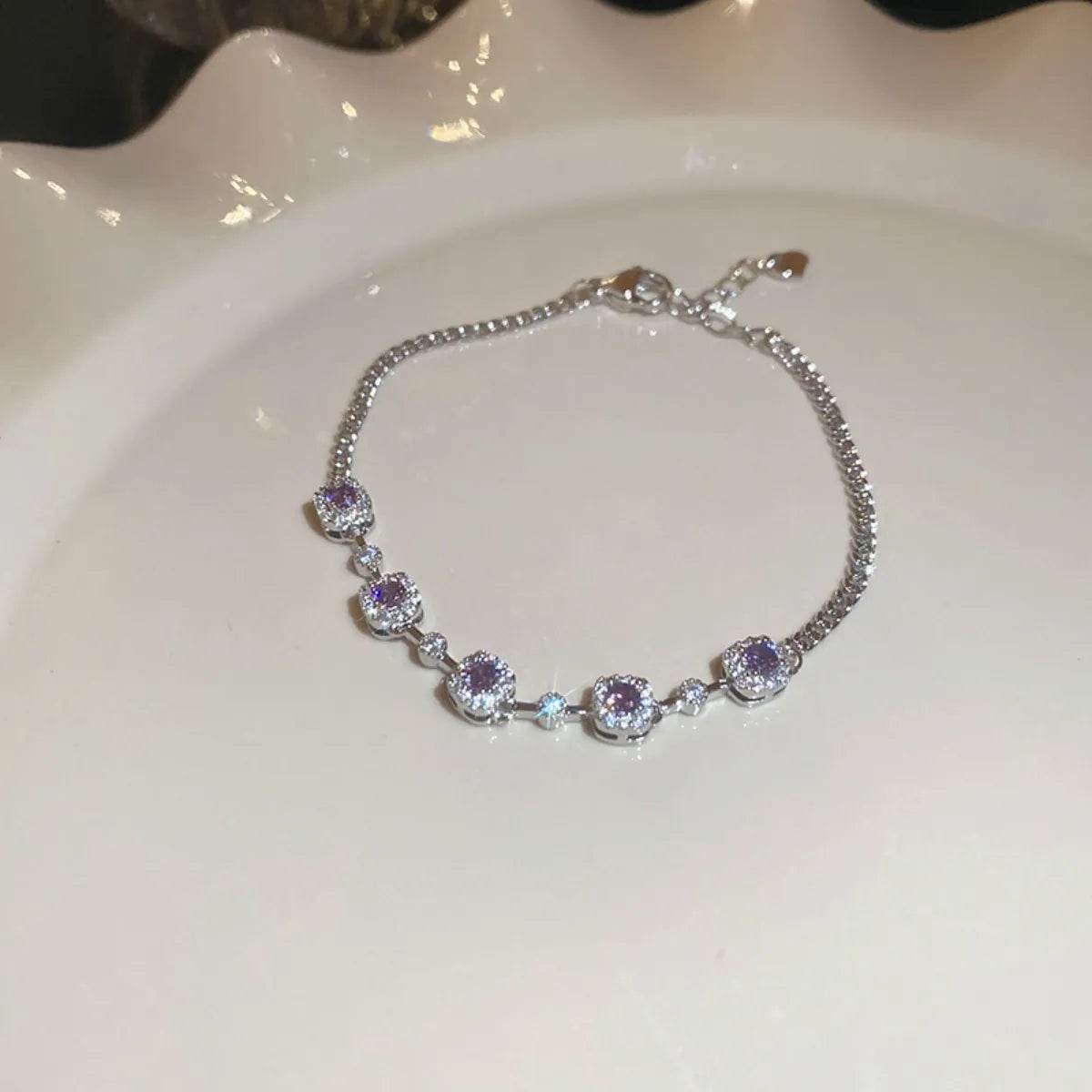 Copper Zircon Bracelet - Tredona LLC