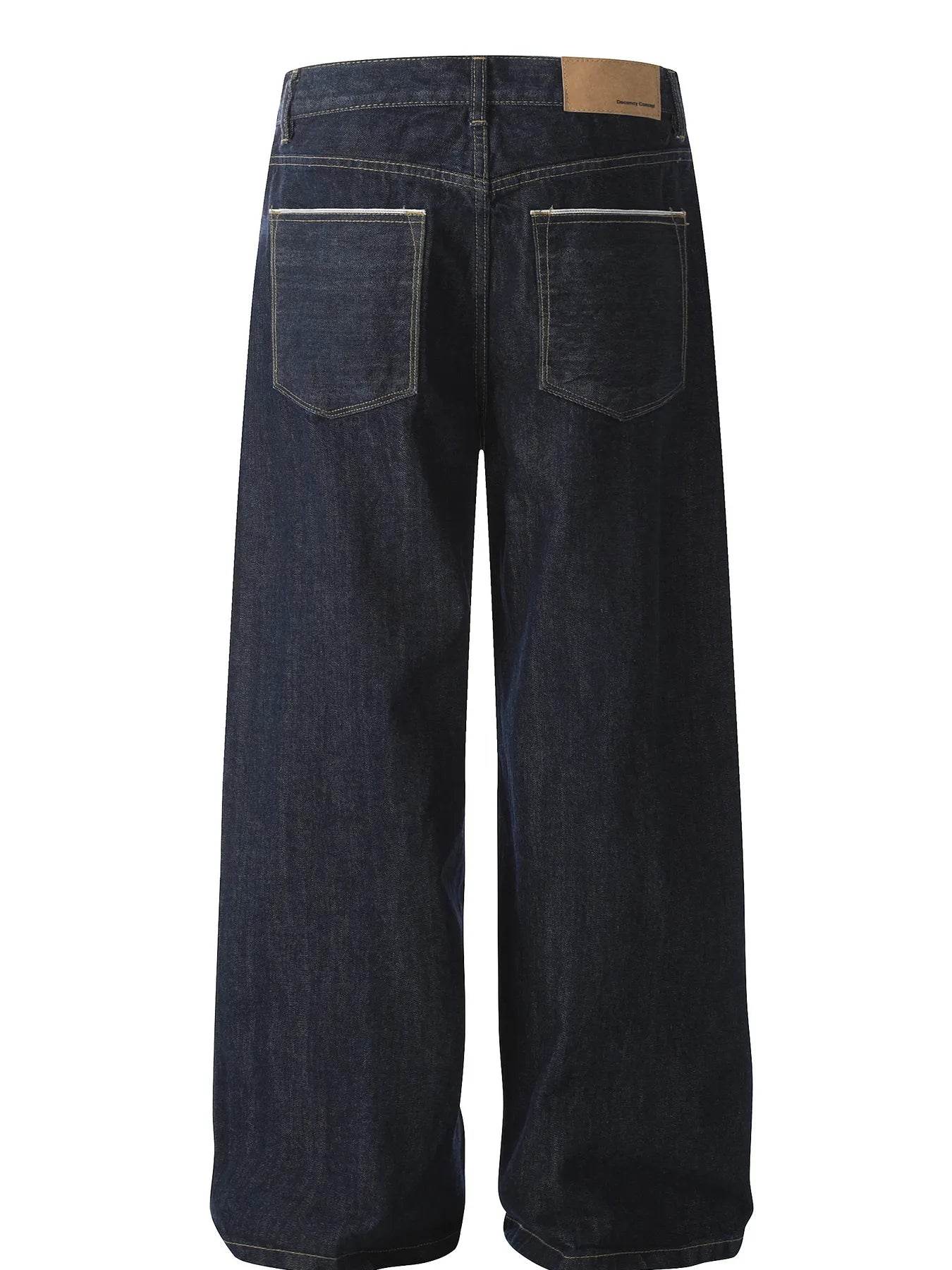 Men's Wide Leg Jeans - Tredona LLC