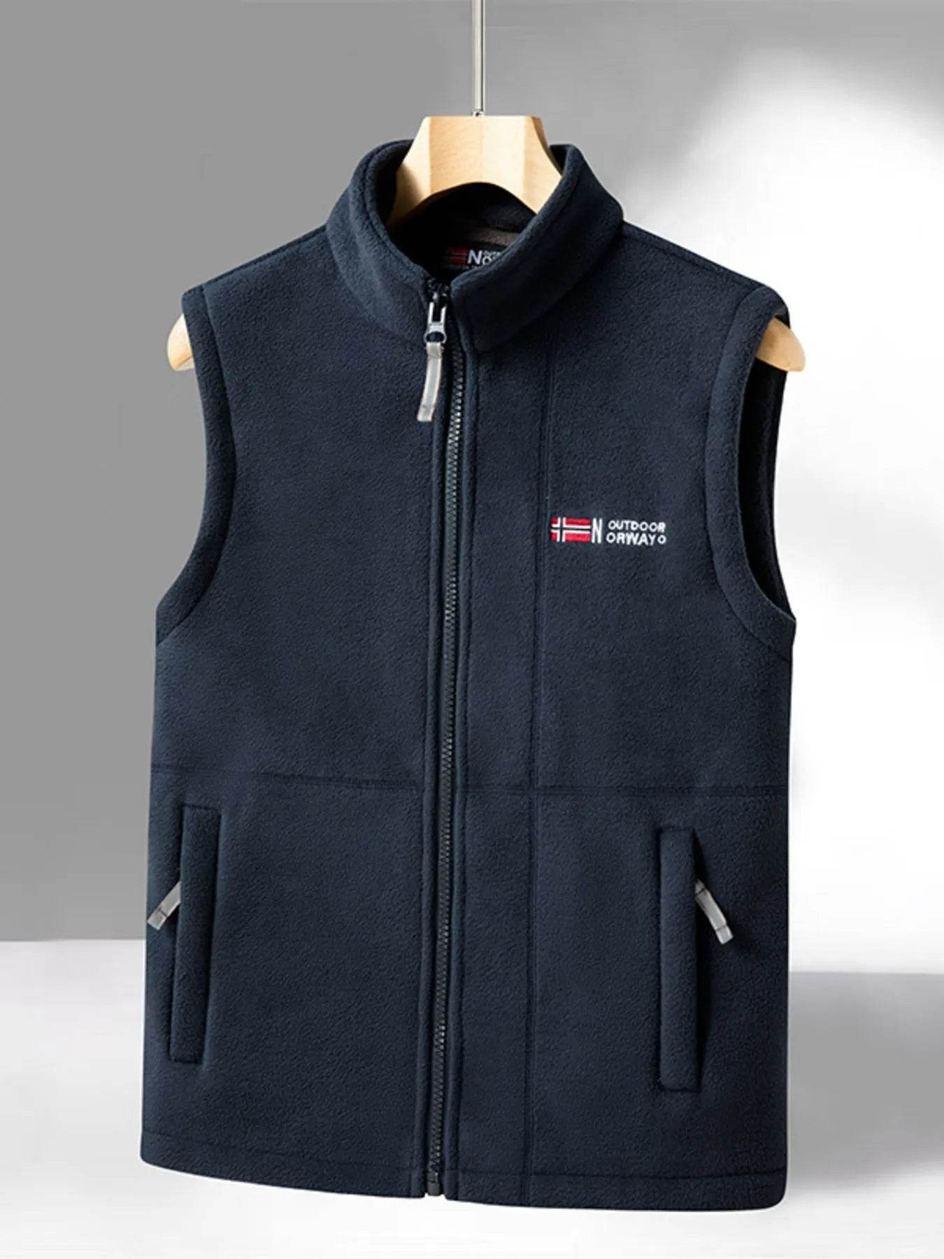Men's Zip Up Vest - Tredona LLC