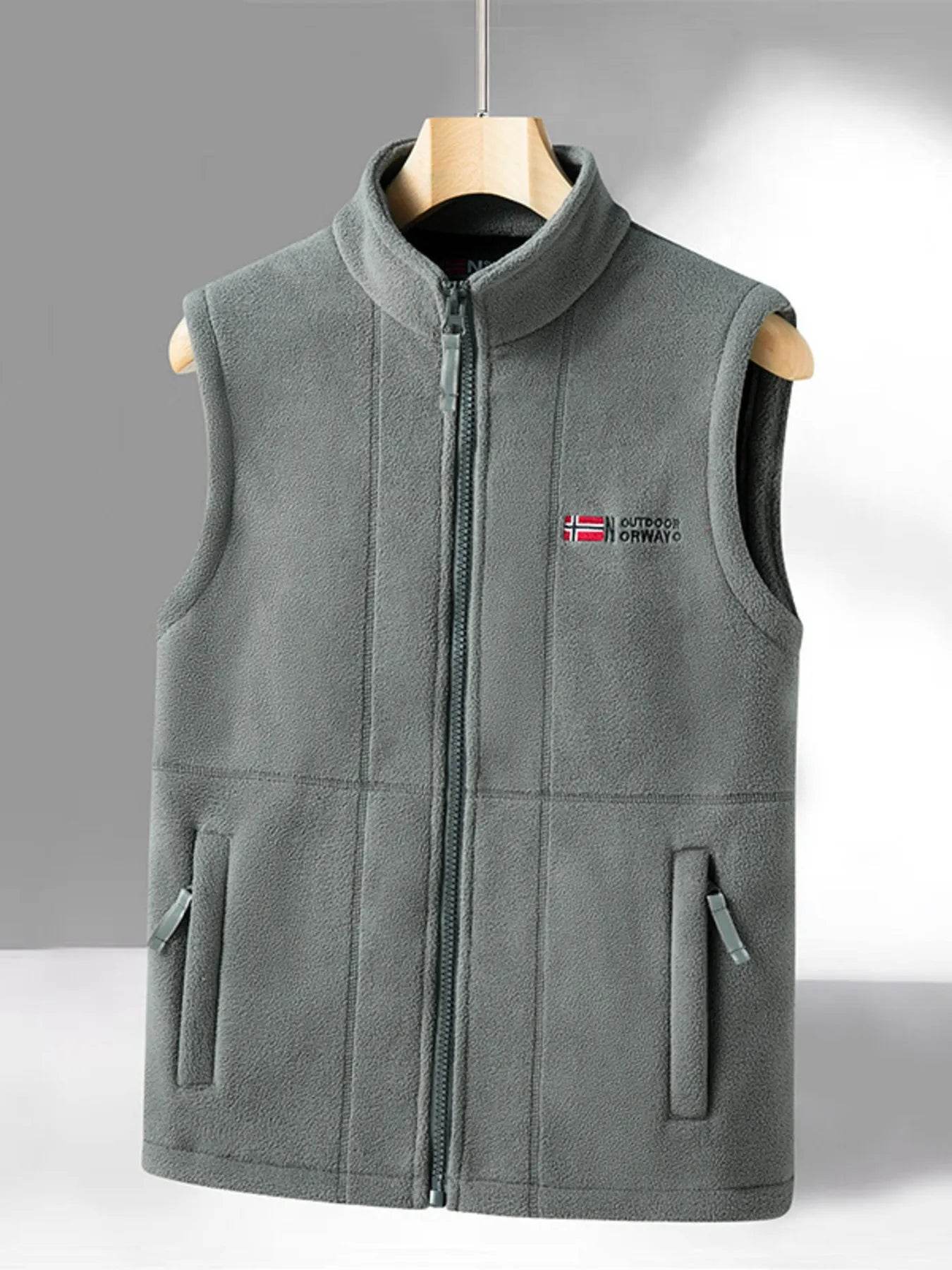 Men's Zip Up Vest - Tredona LLC
