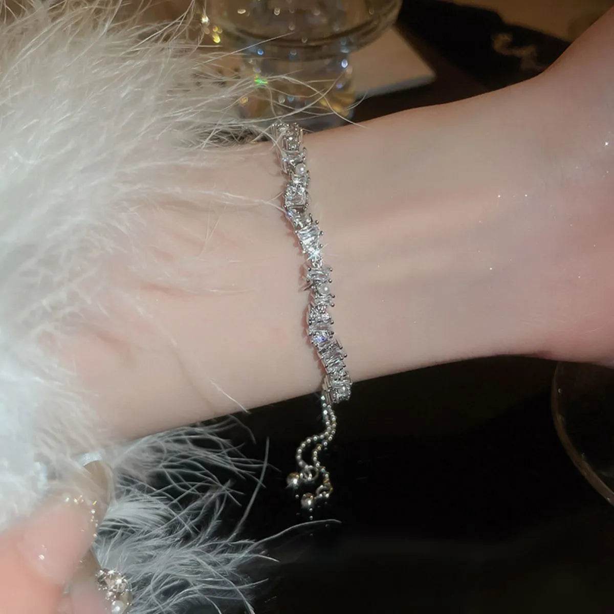 Copper Zircon Bracelet - Tredona LLC