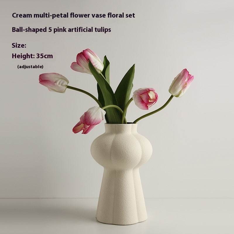 Vase Decoration Living Room Flower Arrangement Home Decoration - Tredona LLC
