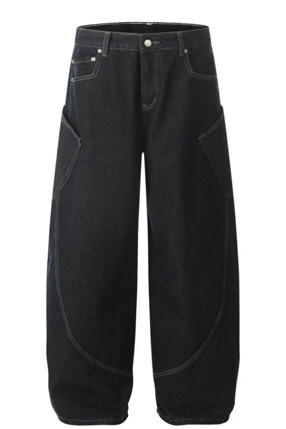 Men's Wide Leg Jeans - Tredona LLC