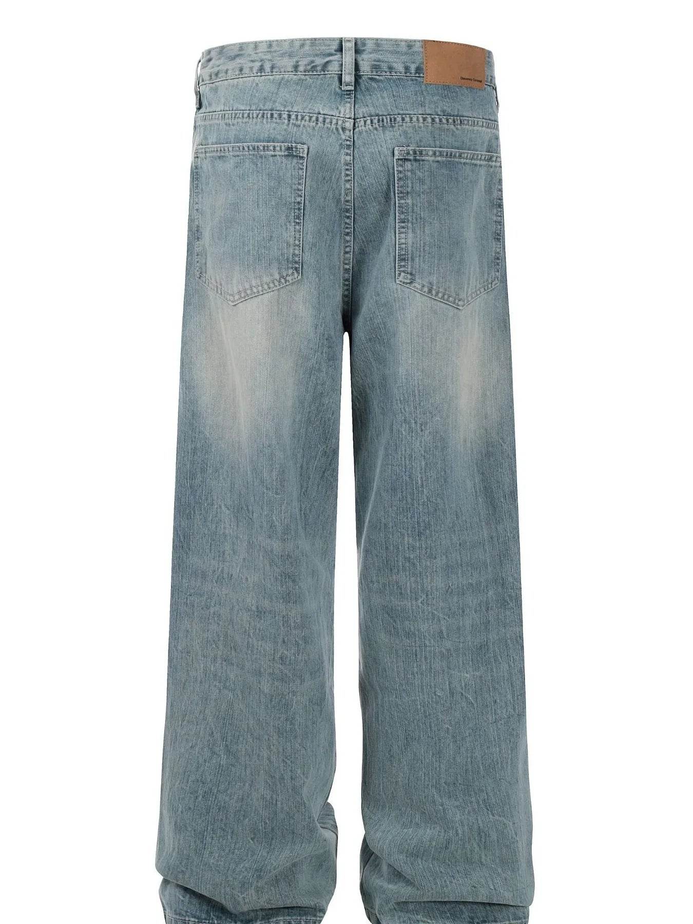 Men's Wide Leg Jeans - Tredona LLC