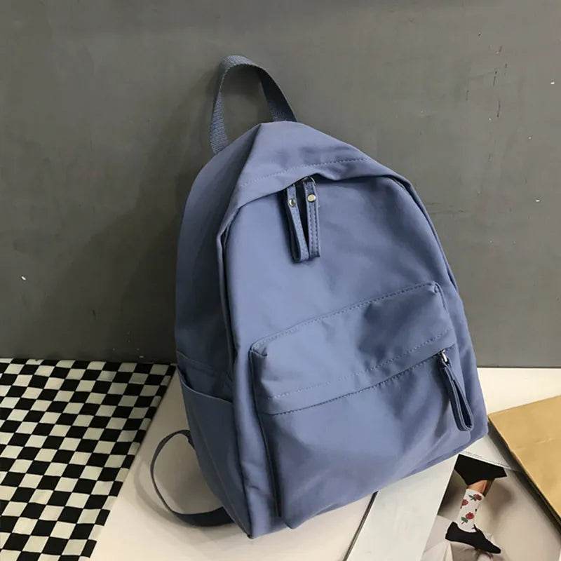Zip Cotton Backpack Bag - Tredona LLC