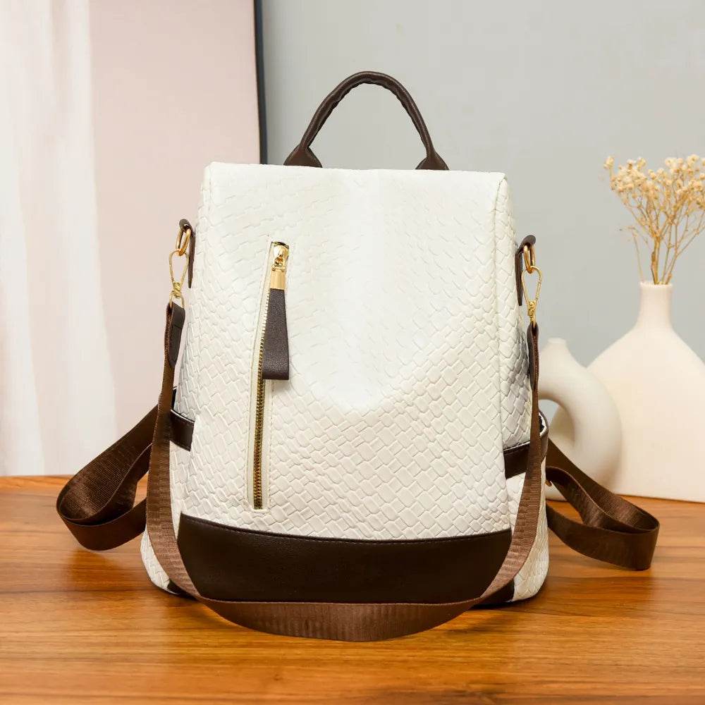 PU Leather Backpack Bag - Tredona LLC