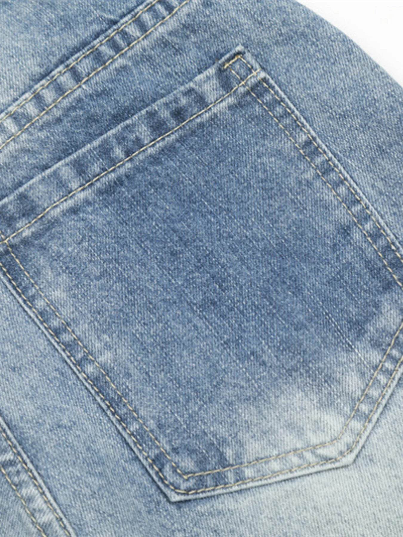 Men's Wide Leg Jeans - Tredona LLC