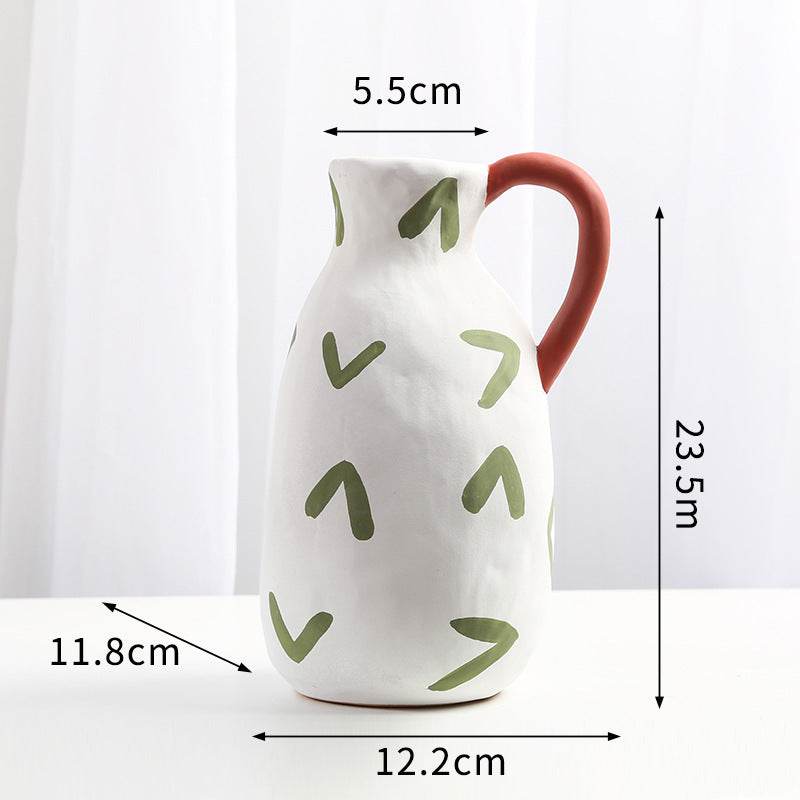 Ceramic Vase Decoration Living Room Home Decoration - Tredona LLC