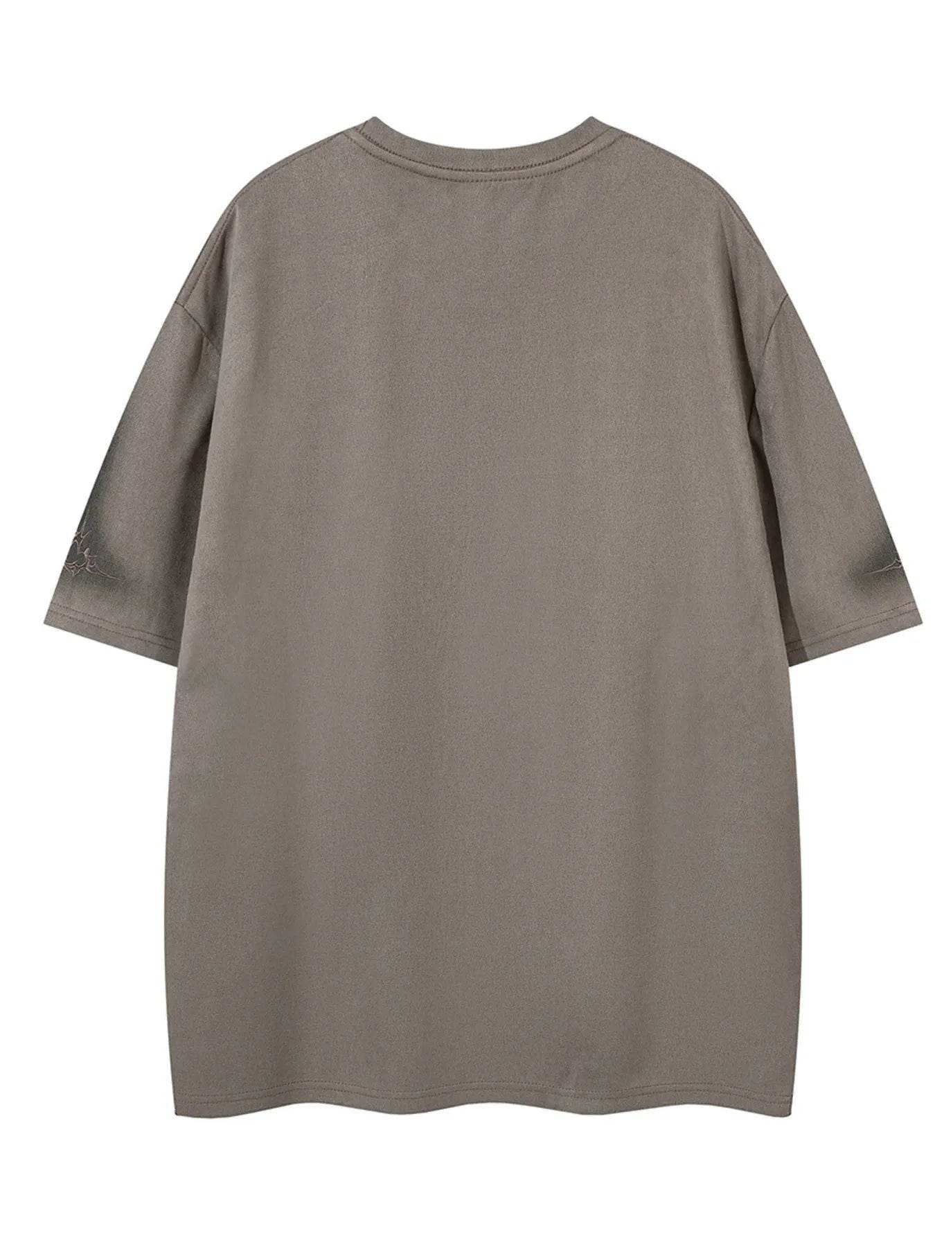 Men's Round Neck Short Sleeve Oversized T-Shirt - Tredona LLC