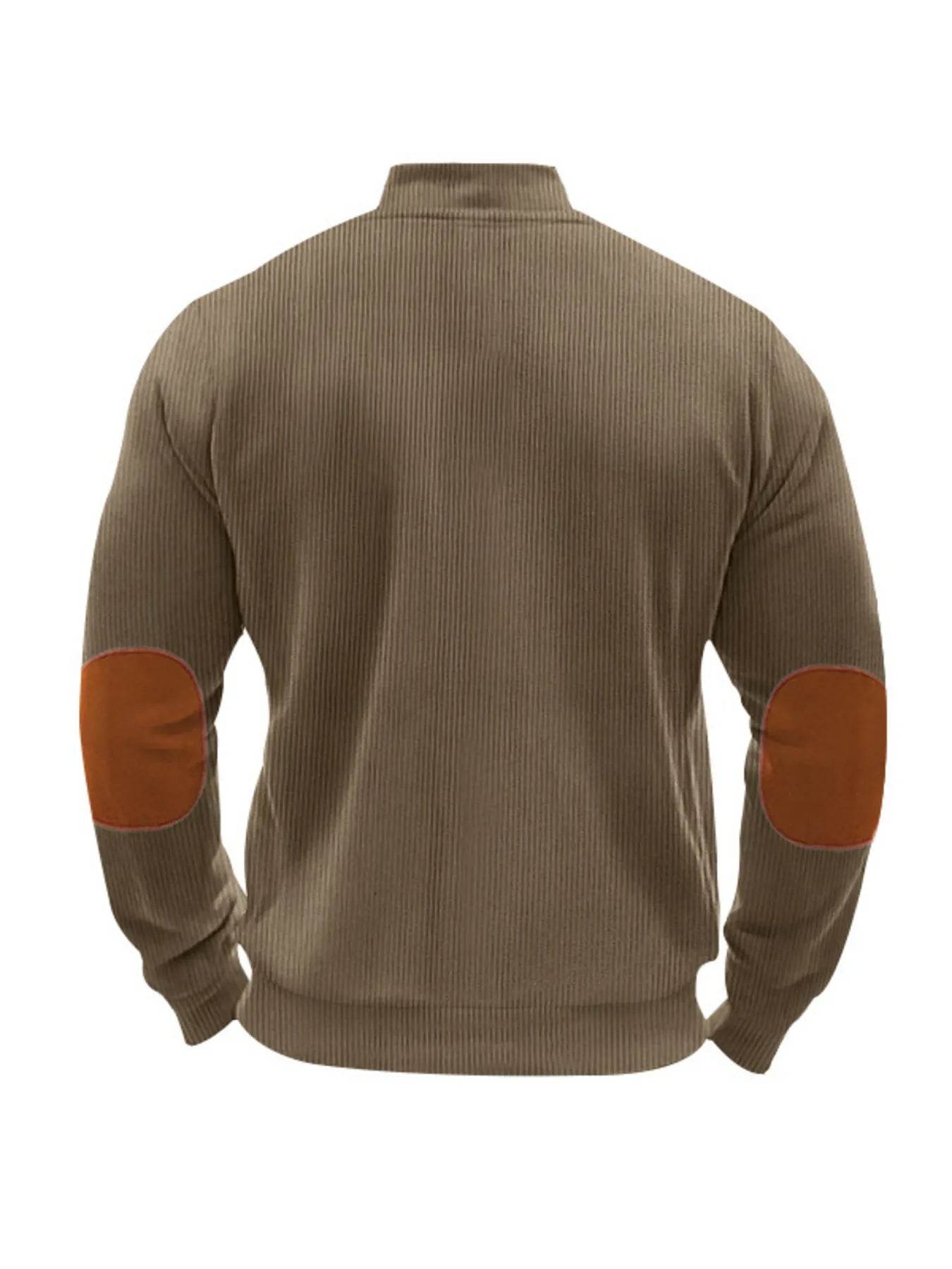 Men's Full Size Zip Up Long Sleeve Jacket Plus Size - Tredona LLC
